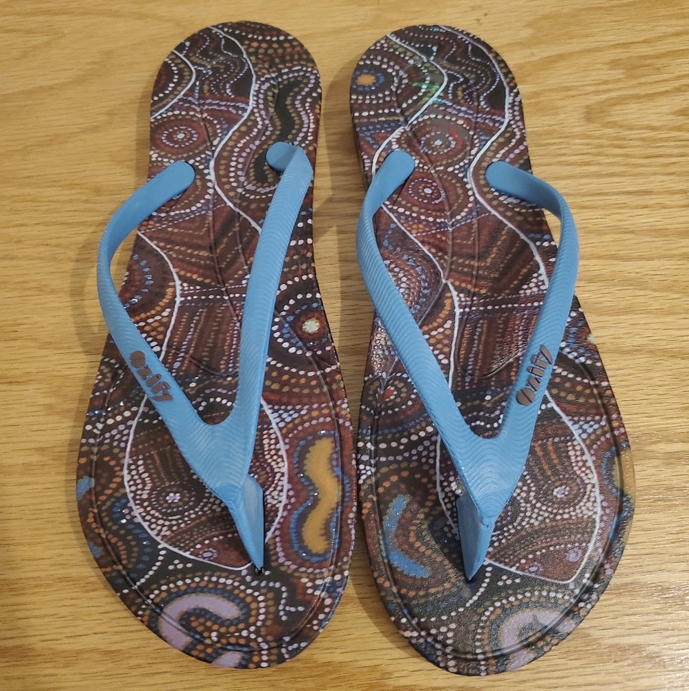 Women's flip flop sandals sz 7